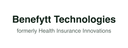 Plain text wordmark reading Benefytt Technologies, formerly Health Insurance Innovations — no freely licensed company logo exists