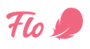 Flo period and ovulation tracking app logo